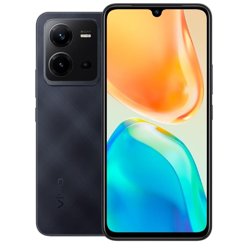 Смартфон Vivo V25E 128GB Diamond Black - фото #0