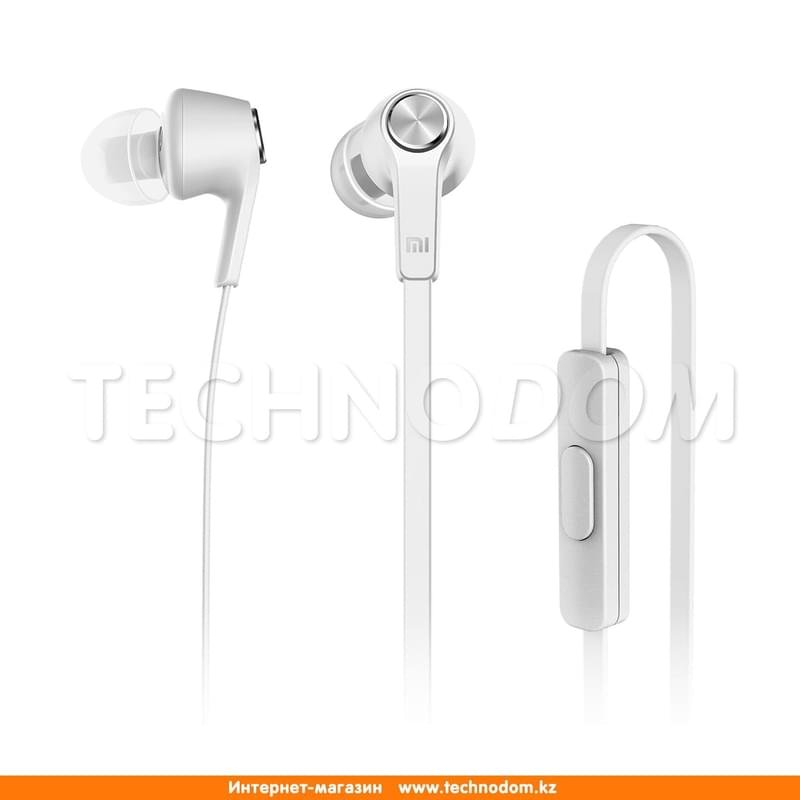 Наушники Вставные Xiaomi Mi Piston Headphone Basic, Серебристый (ZBW4355TY) - фото #0