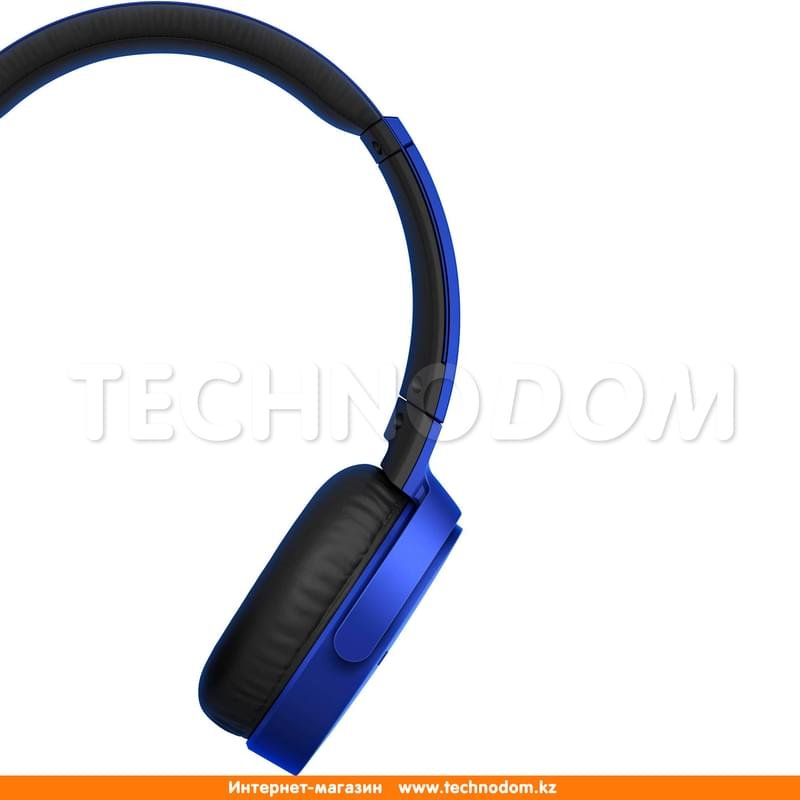 Наушники Накладные Sony Bluetooth MDR-XB650BT, Blue - фото #3