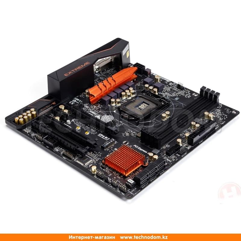 Материнская плата ASRock Z170M EXTREME4 LGA1151 4DDR4 PCI-E 3x16 1x1 (HDMI+DVI-D) mATX - фото #2