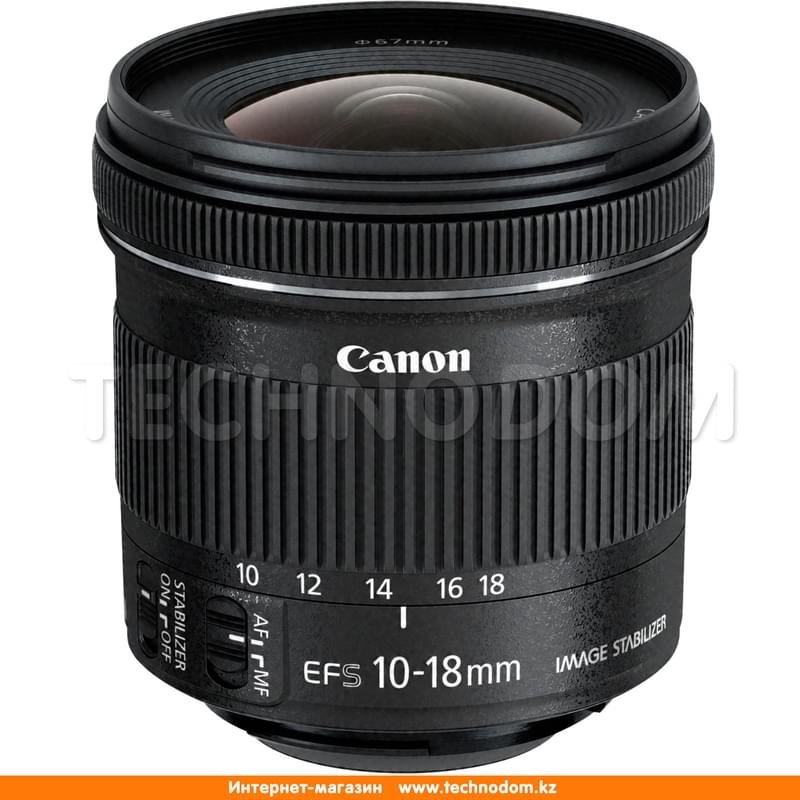 Объектив Canon EF-S 10-18mm f/4.5-5.6 IS STM - фото #0