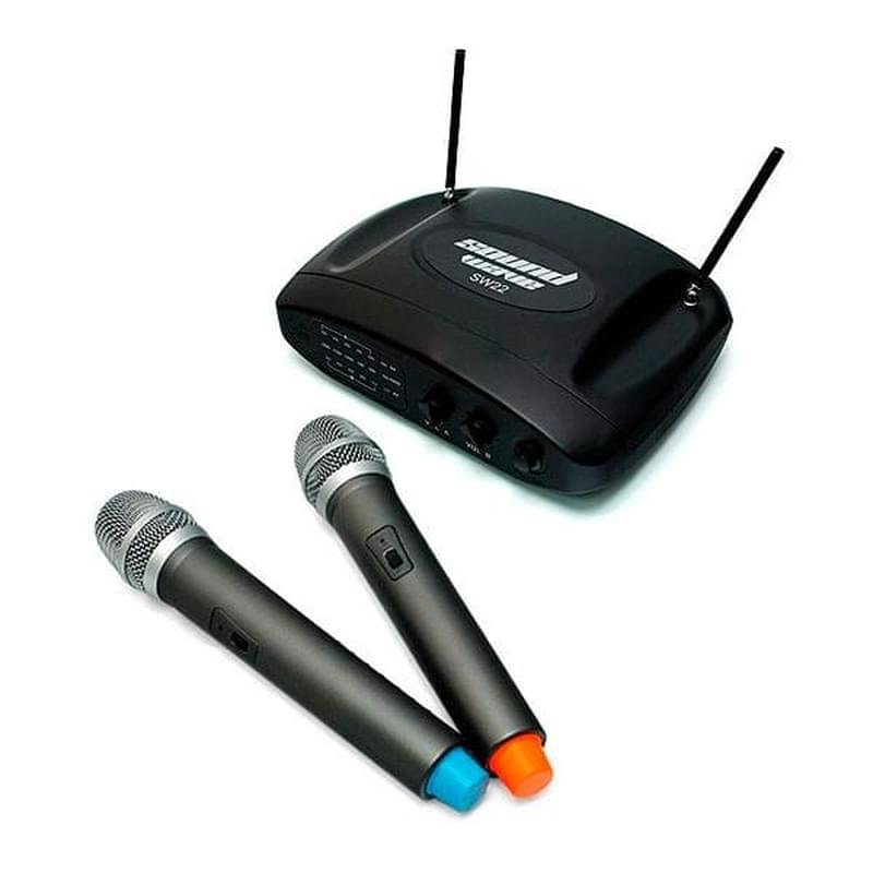 Набор беспроводных микрофонов Sound Wave SW-22, Black/Grey - купить по ...