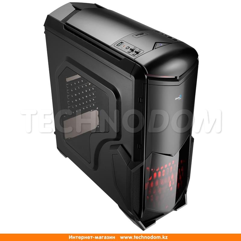 ПК корпус Aerocool ATX, Micro ATX, USB 3.0/2*2.0, Кардридер SD/microSD ...