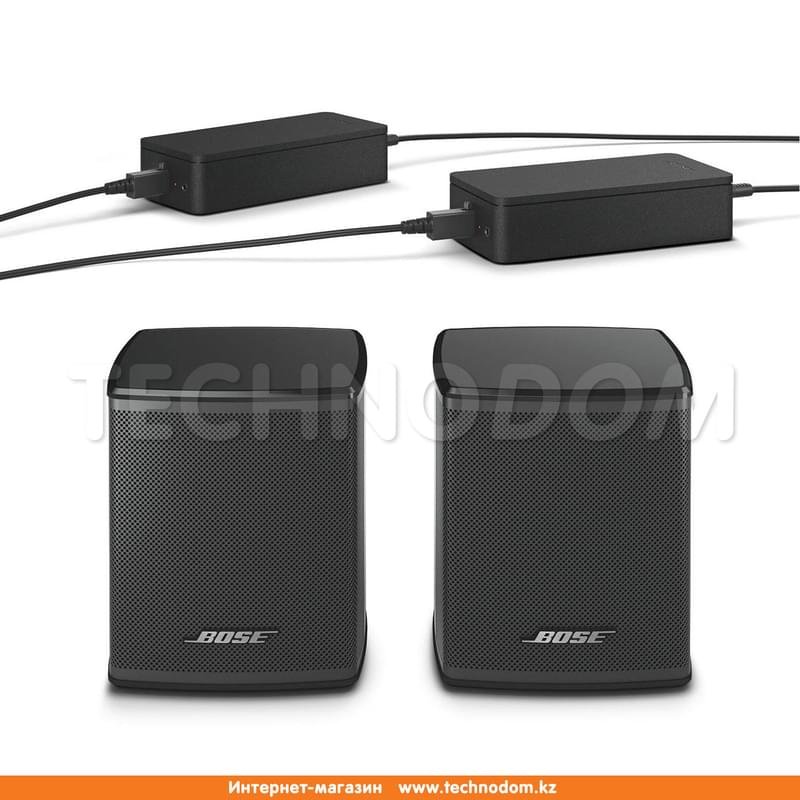 Колонки для саундбара Bose Virtually Invisible 300 Wireless surround speakers, Black - фото #2