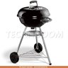 Гриль угольный Weber Compact Kettle 57 см - фото #2