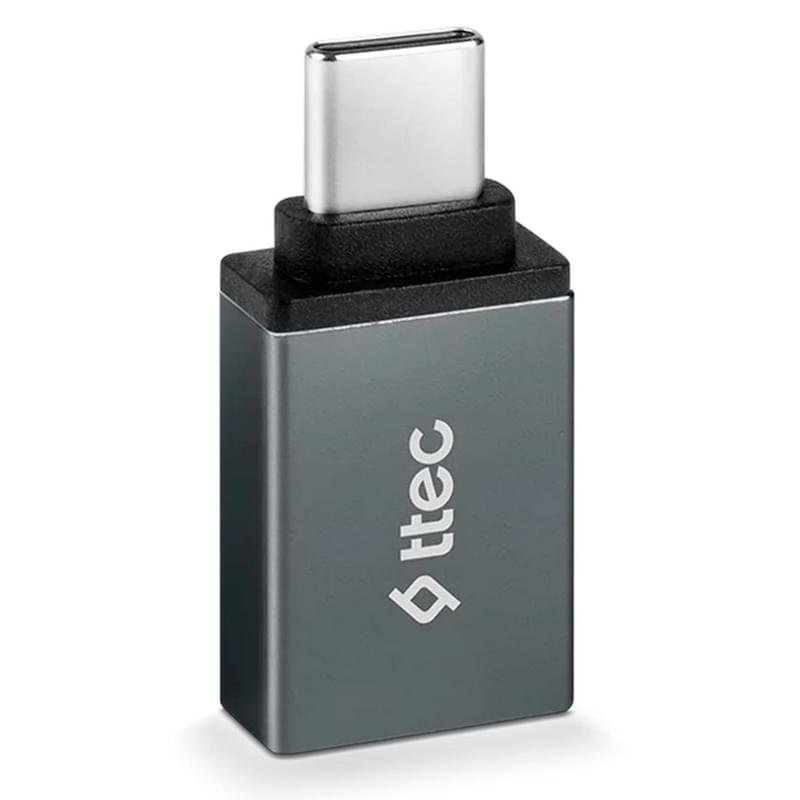 Адаптер OTG ttec Type-C to USB-A, Silver (2DK43UG) - фото #1