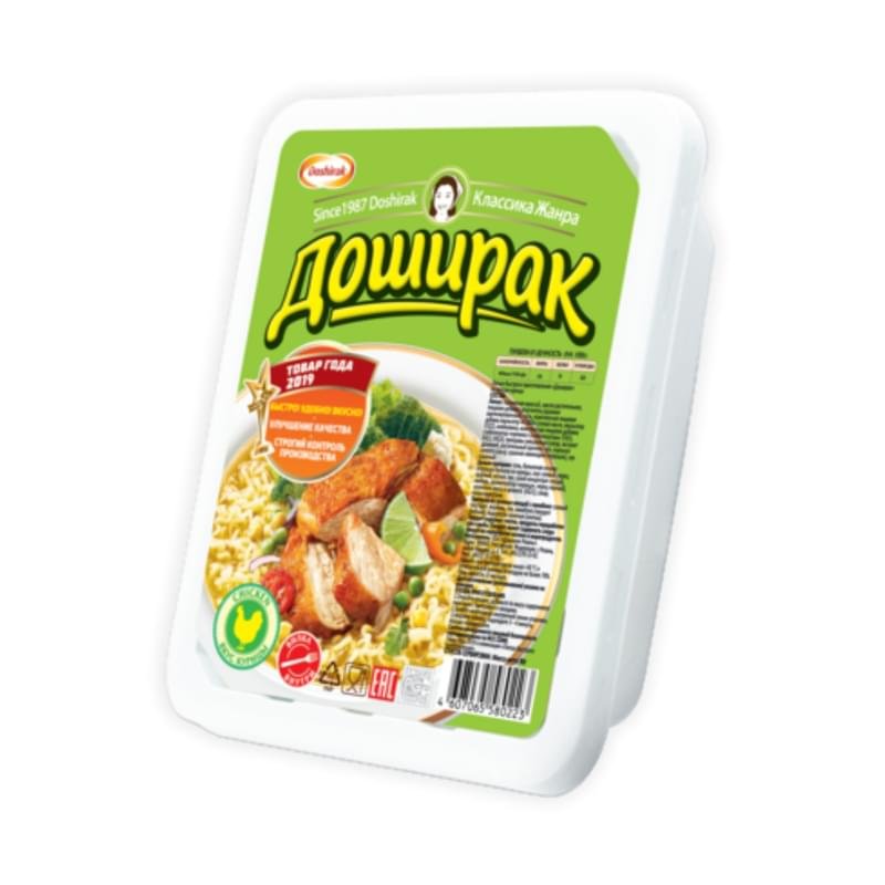 Лапша Доширак со вкусом курицы 90 г - купить по лучшей цене в Алматы ...