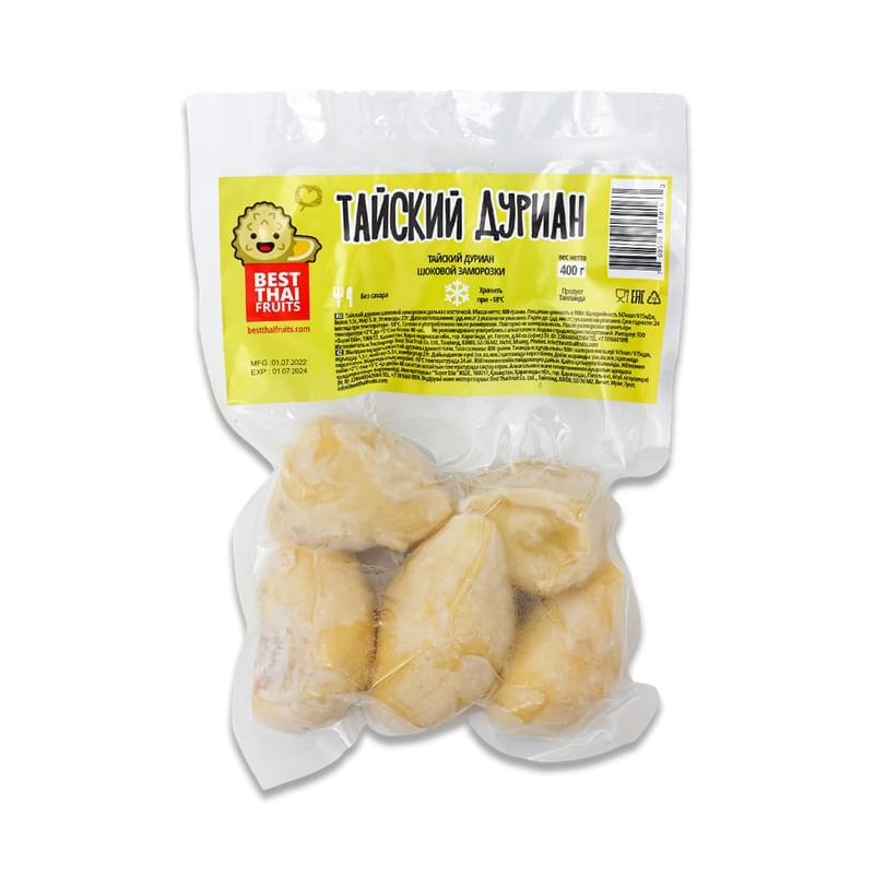 Дуриан Best Thai Fruits тайский замороженный 400 г - купить по лучшей ...