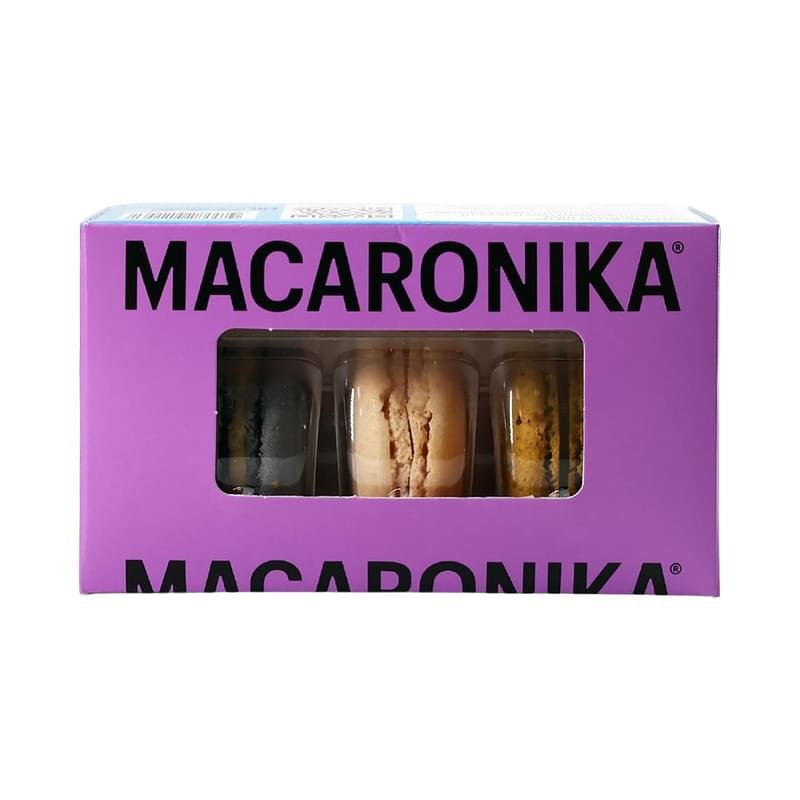 Набор пирожных Macaronika 3.1 макарон замороженные 48 г - купить по ...