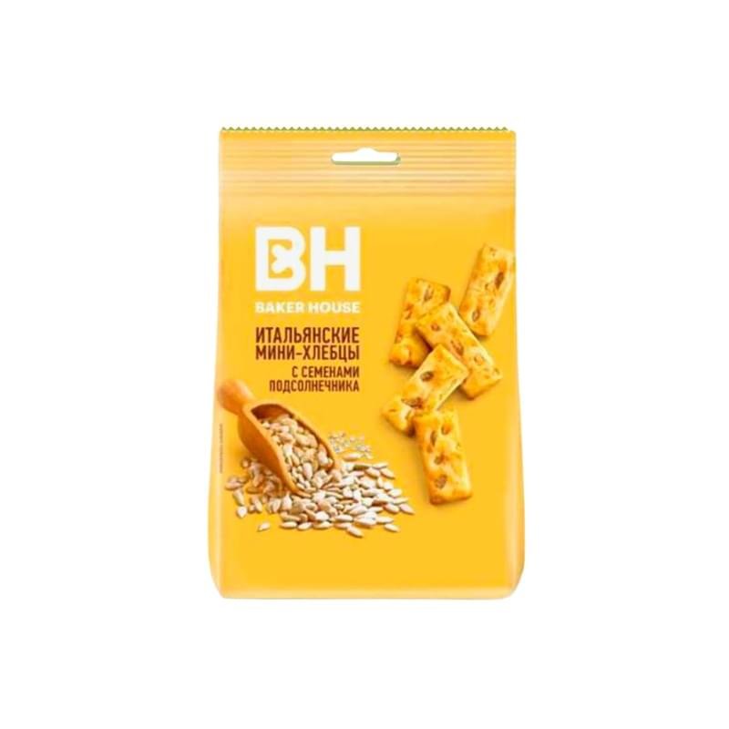 Мини-хлебцы Baker House с семенами подсолнечника 110 г - купить по ...