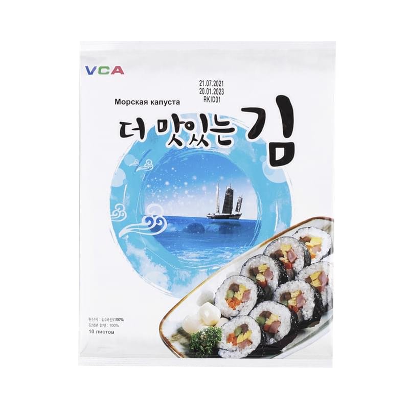 Нори Vca для роллов и кимбап 20 г - купить по лучшей цене в Алматы ...
