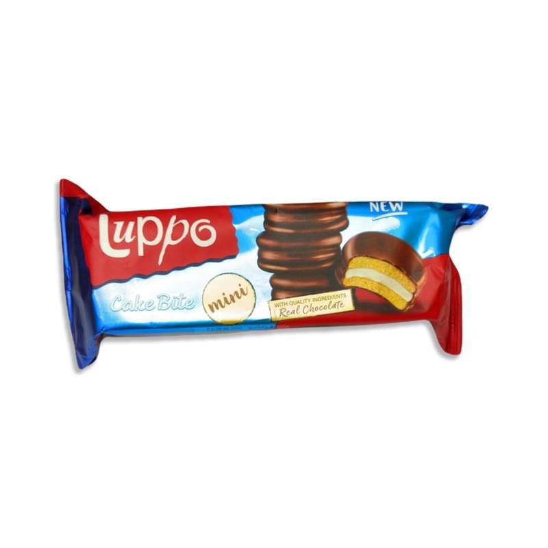 Кекс Luppo Cake Bite mini Кекс с маршмеллоу, покрытый молочным ...