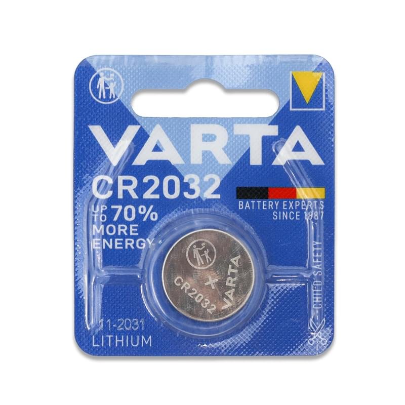Батарейка Varta Lithium CR2032 3V-230mAh 1 шт - купить по лучшей цене в ...