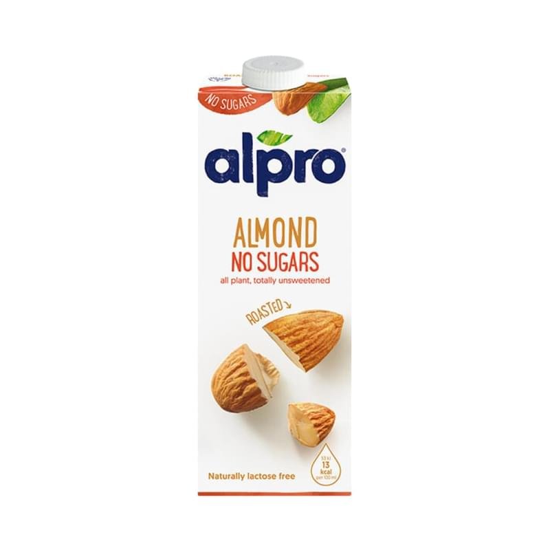 Напиток Alpro растительный миндальный без сахара 1 л - фото #0