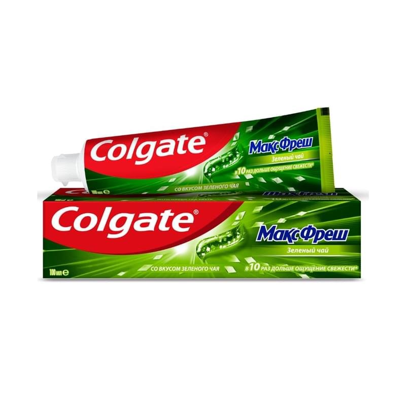 Паста Colgate зубная Макс Фреш зеленый чай 100 мл - купить по лучшей ...