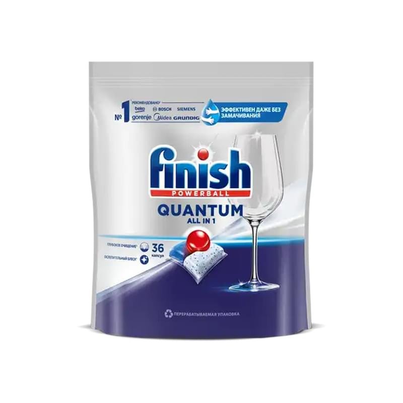 Таблетки Finish quantum для посудомоечной машины 36 шт - купить по ...