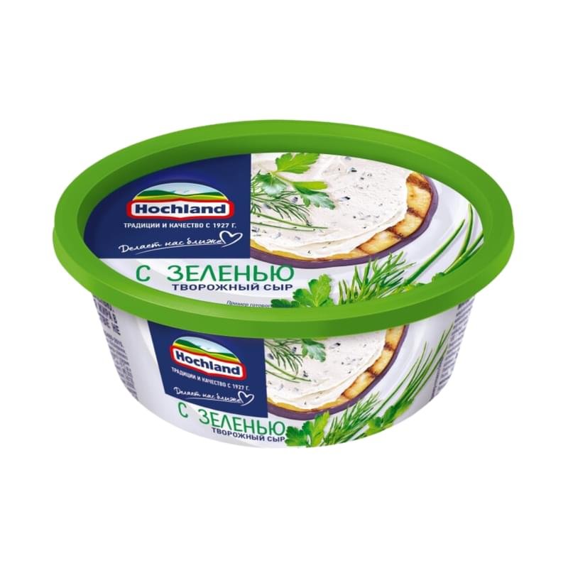 Отзыв о Творожный сыр "Hochland" с зеленью От удобной упаковки, до вкусного твор