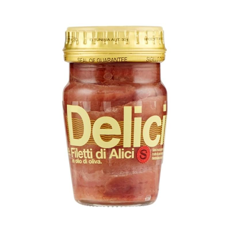 Филе анчоусов Delicius в оливковом масле 78 г - купить по лучшей цене в ...