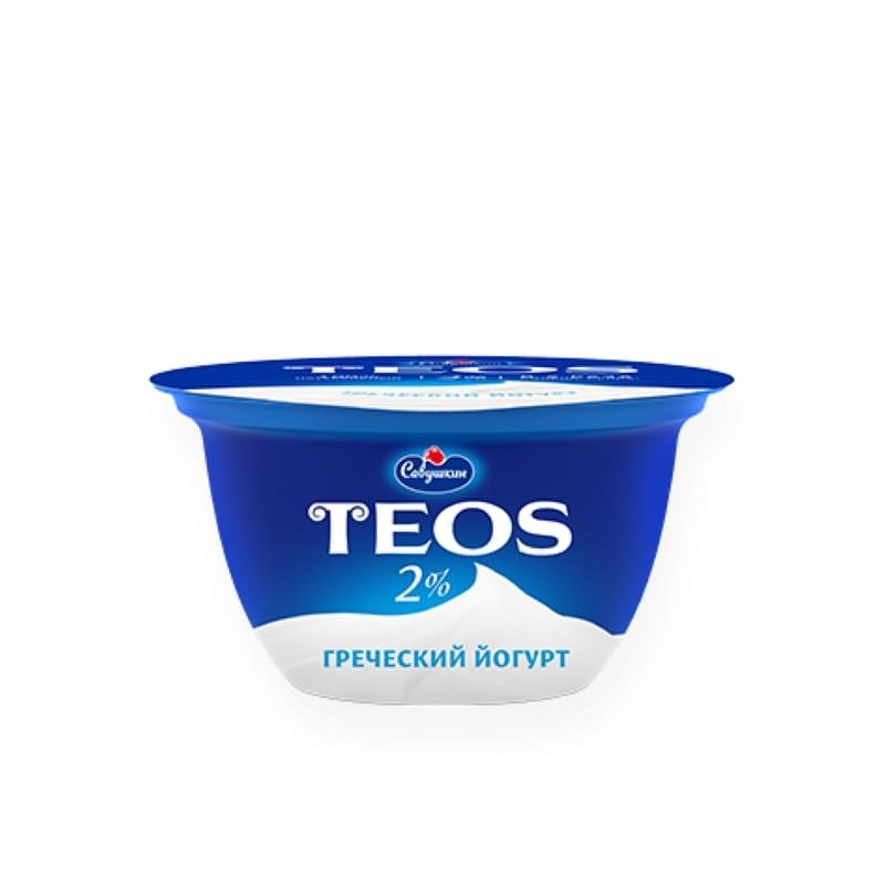 Йогурт Teos греческий 2,0% 140 г - купить по лучшей цене в Алматы ...