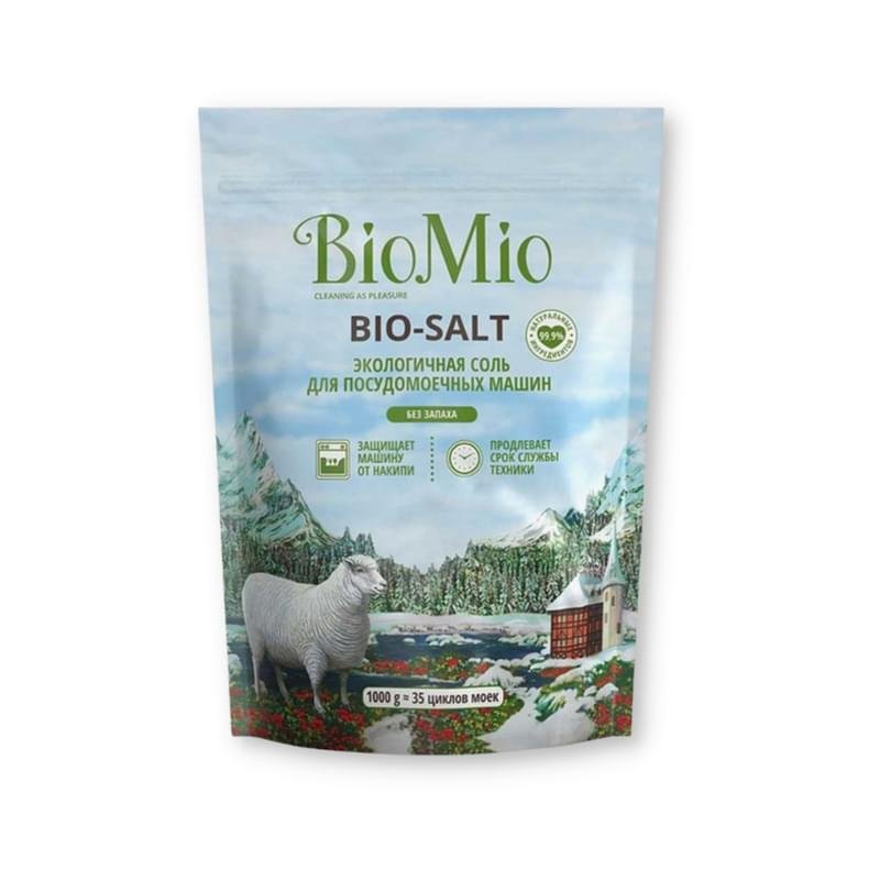 Соль BioMio для посудомоечной машины 1 кг - купить по лучшей цене в ...