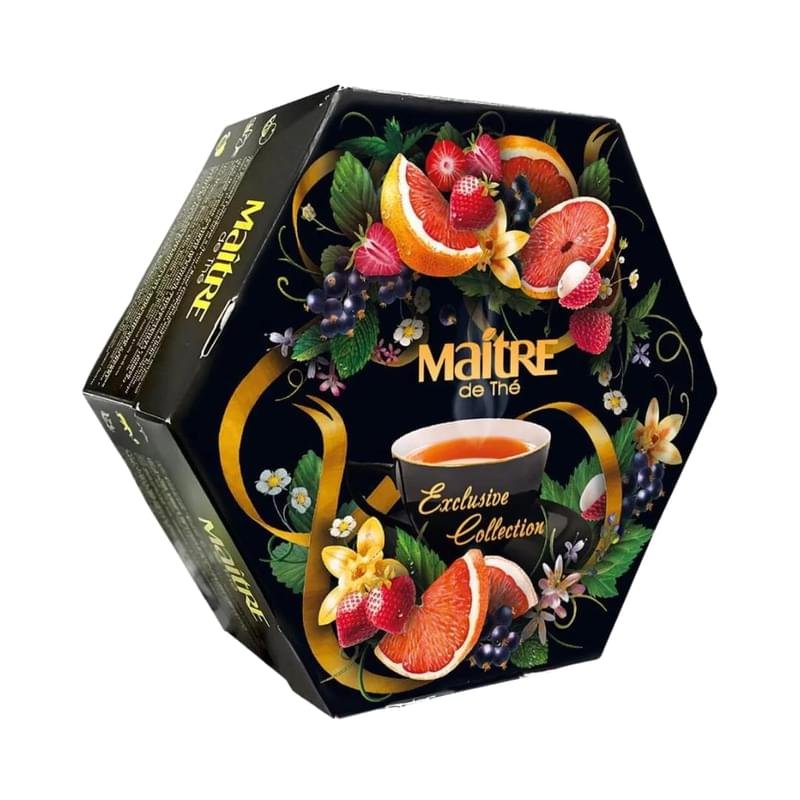 Чай Maitre de The Exclusive collection 12 вкусов 60 пакетиков - купить ...