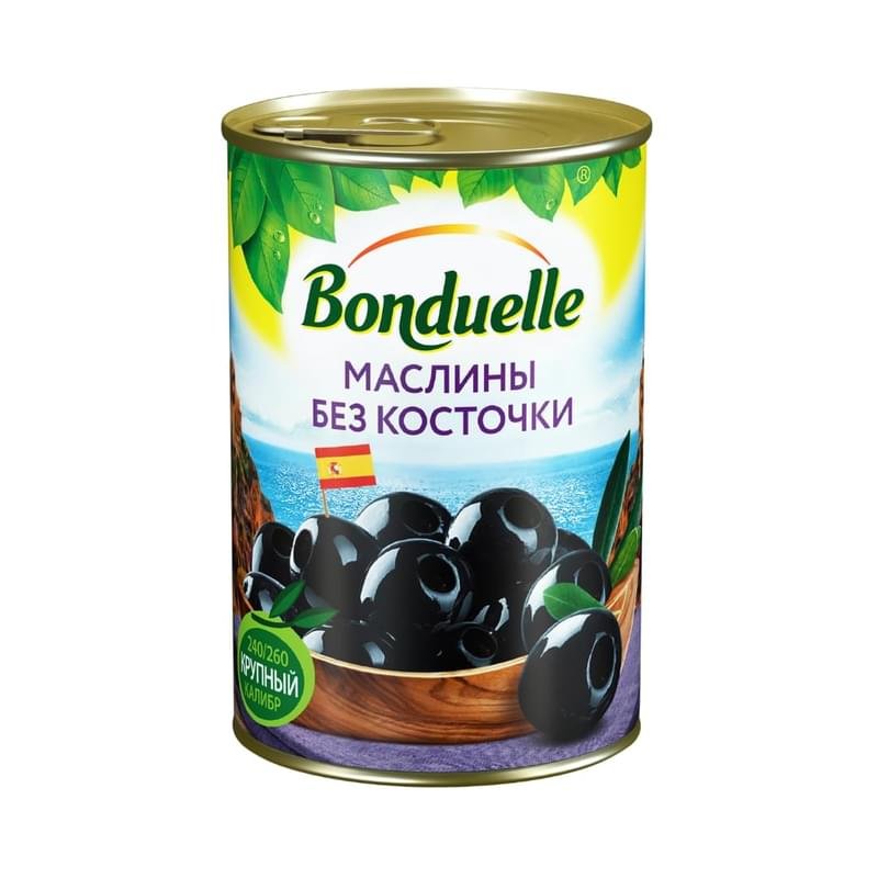 Маслины Bonduelle черные без косточки 314 мл - купить по лучшей цене в ...