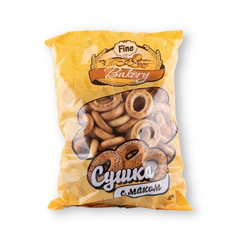 Сушка Fine Bakery с маком 350 г - купить по лучшей цене в Алматы ...