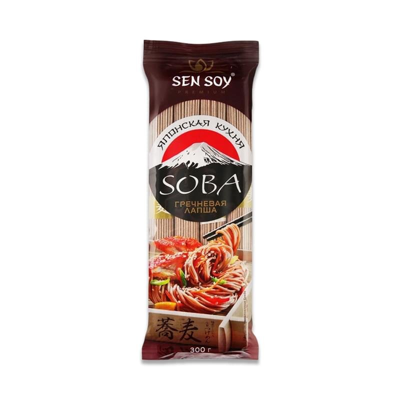 Лапша Sen Soy Premium гречневая Soba 300 г - купить по лучшей цене в ...