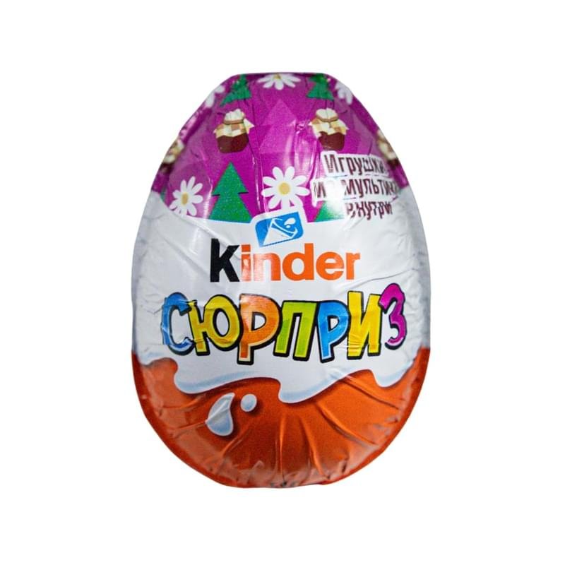 Яйцо Kinder Сюрприз шоколадное Маша и медведь 20 г - купить по лучшей ...