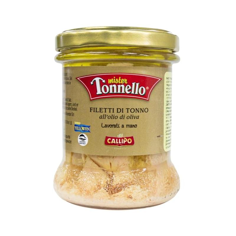 Тунец Callipo Mister Tonnello в оливковом масле 170 г - купить по ...