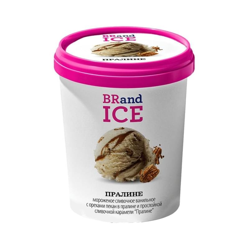 Мороженое BRand Ice Пралине 600 г - купить по лучшей цене в Алматы ...