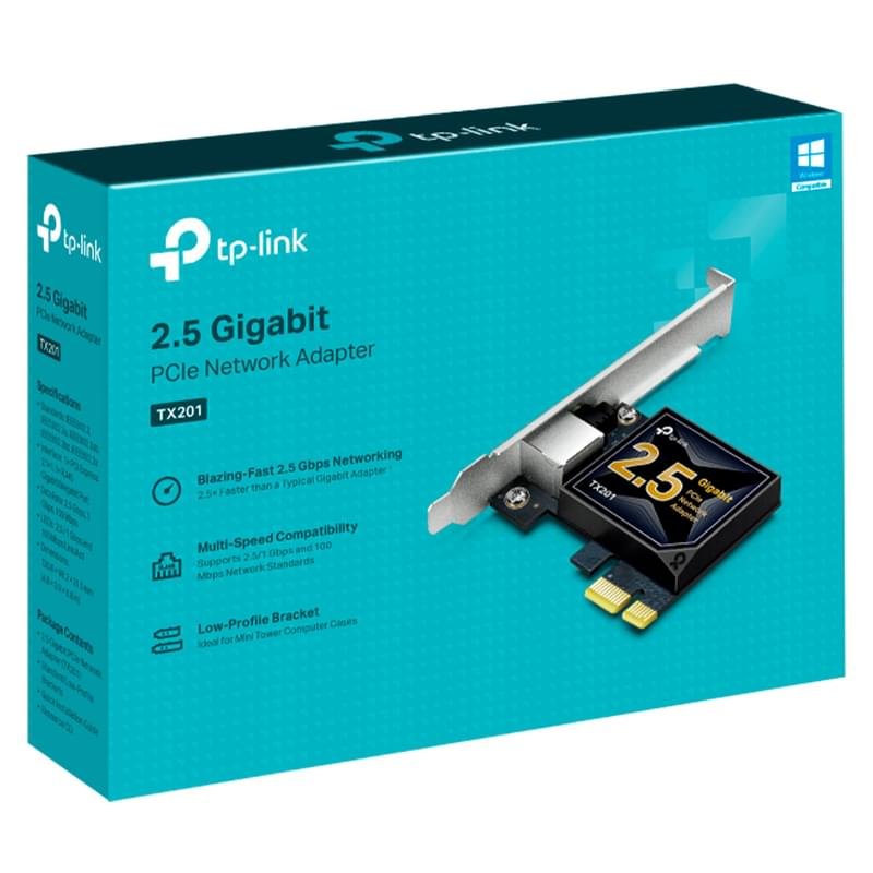 Беспроводной USB-адаптер TP-Link PCIe 2.5GbE (TX201) - фото #2