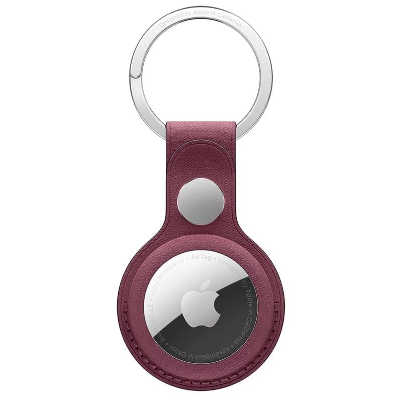 Брелок для AirTag FineWoven Key Ring - Mulberry (MT2J3ZM/A) - фото #0