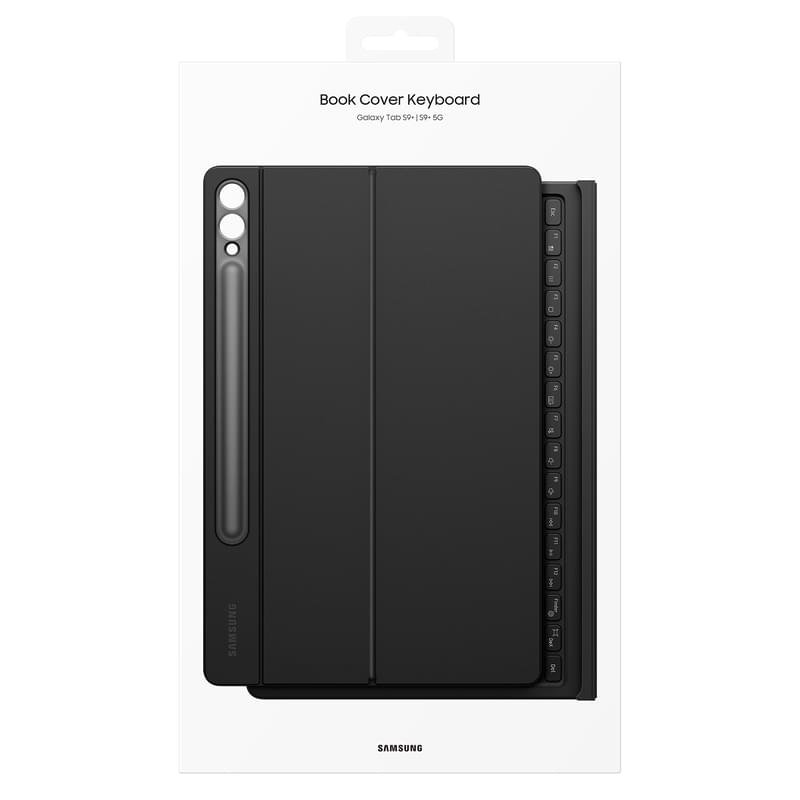 Чехол-Клавиатура для Samsung Galaxy Tab S9+ 12.4" Book Cover Keyboard ,black (EF-DX815BBRGRU) - фото #10