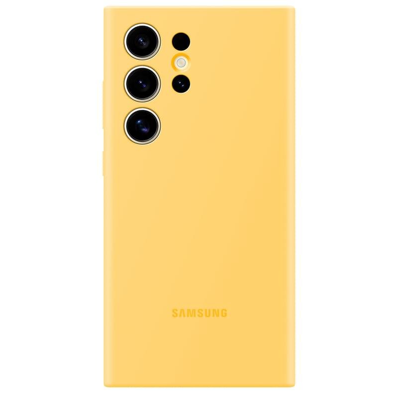 Чехол для смартфона Galaxy S24 Ultra (S24 Ultra) Silicone Case Yellow (EF-PS928TYEGRU) - фото #0