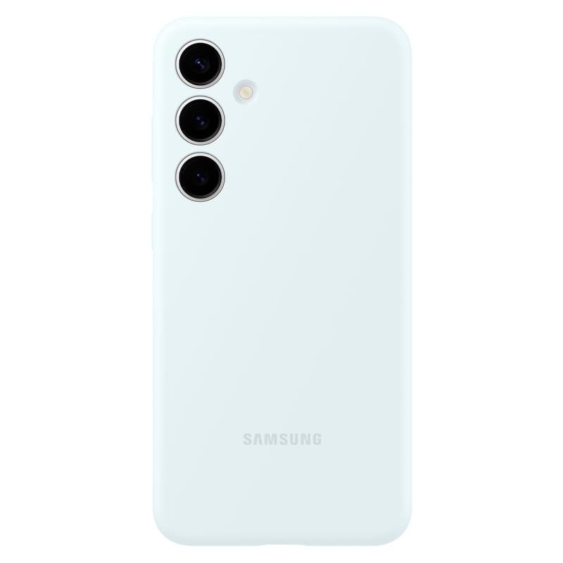 Galaxy S24+ қаптама үшін (S24+) Silicone Case White (EF-PS926TWEGRU) - фото #0