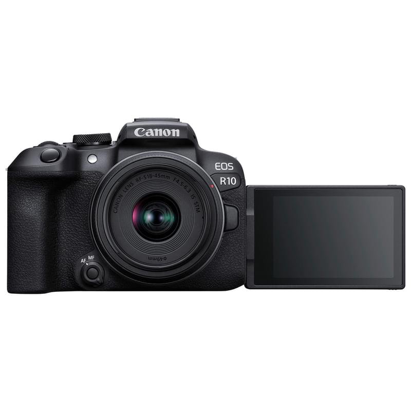 Цифровой фотоаппарат Canon EOS R10 18-45 IS STM Black - фото #1