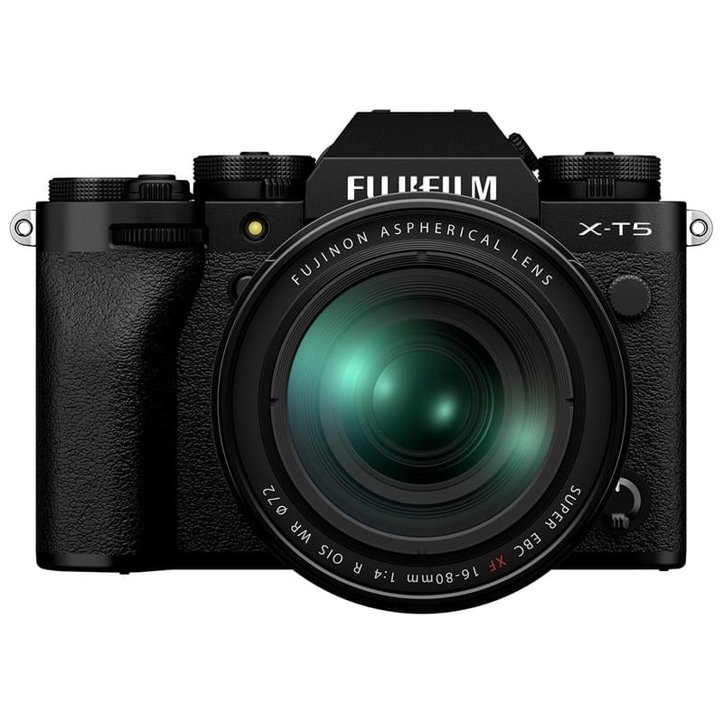 Беззеркальный фотоаппарат FUJIFILM X-T5 Kit 16-80 mm Black - фото #0