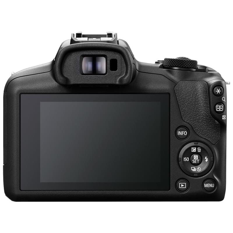 Беззеркальный фотоаппарат Canon EOS R100 + RF-S 18-45 + RF-S 55-210 (Black) - фото #8