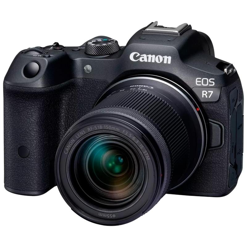 Беззеркальный фотоаппарат Canon EOS R7 18-150 IS STM Black - фото #2