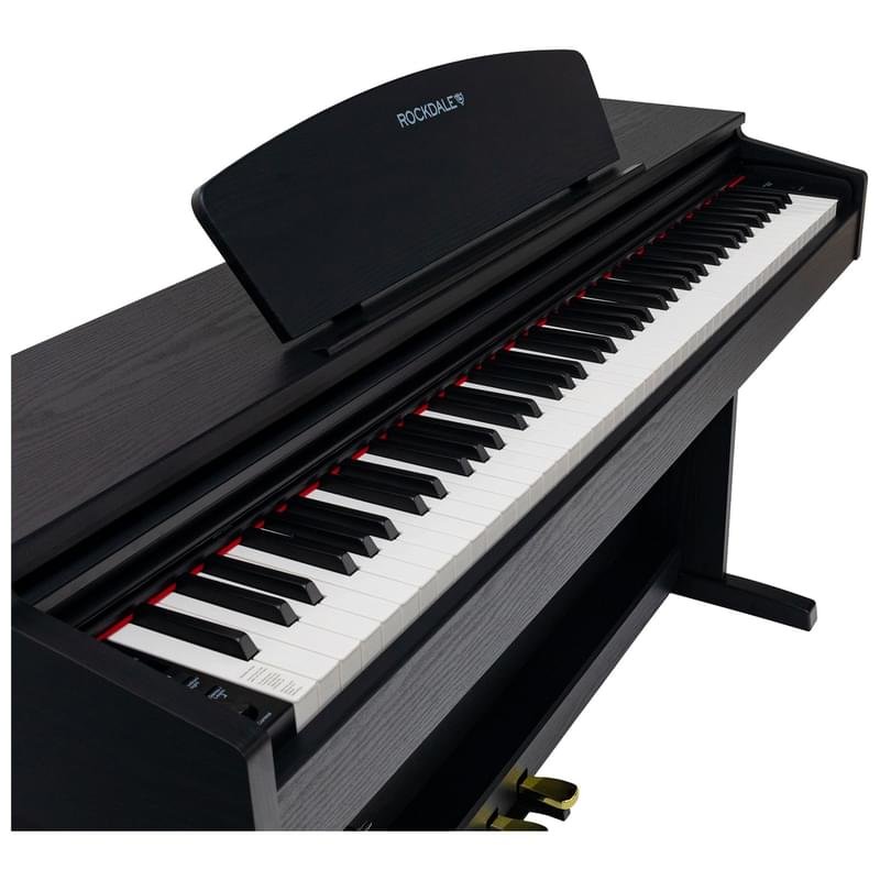 Цифровое пианино ROCKDALE Etude 128 Graded, 88 клавиш, черный - фото #6