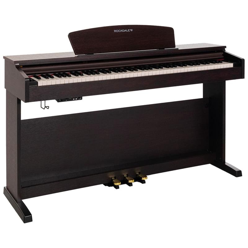 Цифровое пианино ROCKDALE Etude 128 Graded, 88 клавиш, палисандр - фото #2
