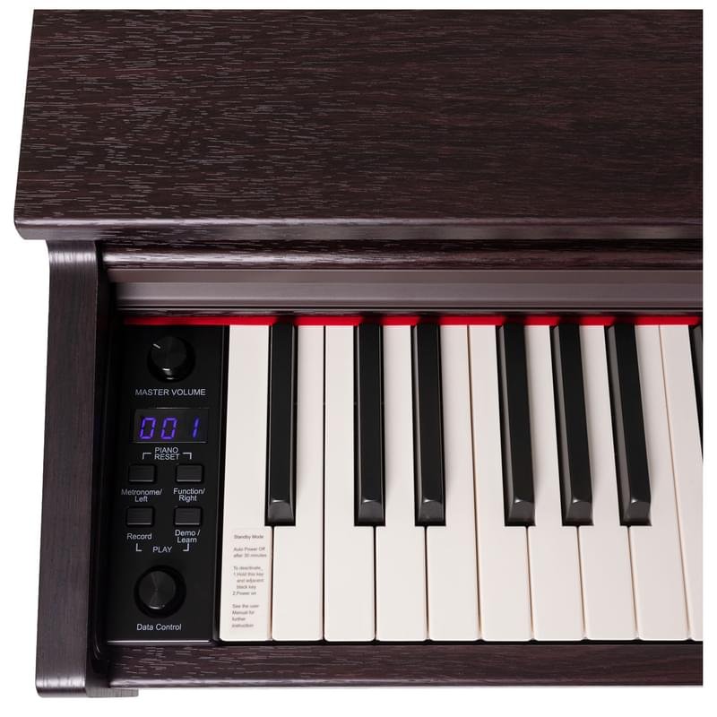 Цифровое пианино ROCKDALE Etude 128 Graded, 88 клавиш, палисандр - фото #9