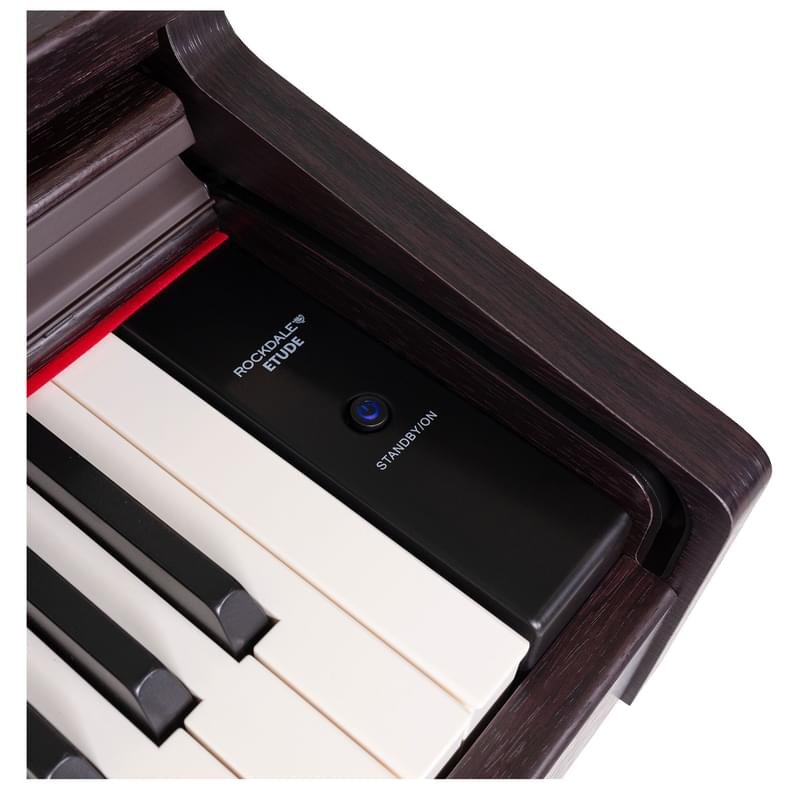 Цифровое пианино ROCKDALE Etude 128 Graded, 88 клавиш, палисандр - фото #10
