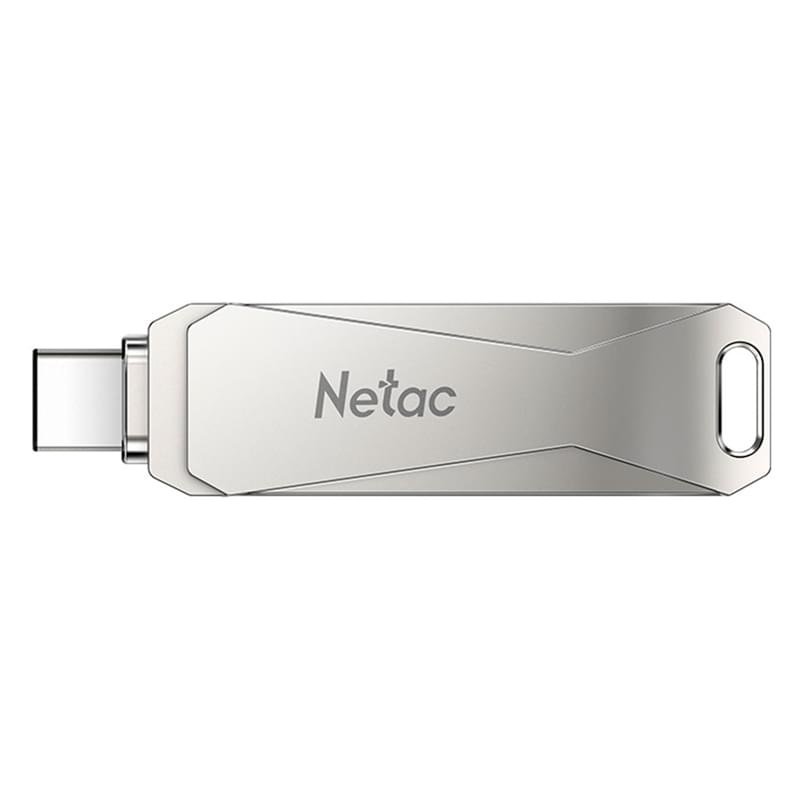 Флеш накопитель USB 3.0+TypeC 128GB Netac U782C - фото #0