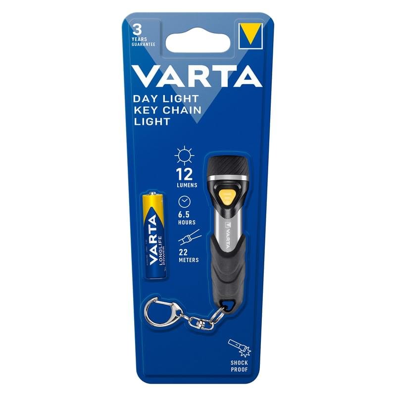 Фонарь Varta Indestructible LED Key Chain 1AAA (16701101421) - фото #0