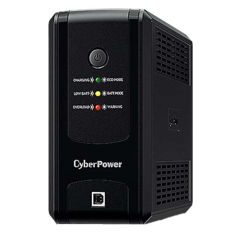 ИБП CyberPower, 650VA/390W, AVR:165-290В, 3 Schuko, Black (UT650EG) - фото #0