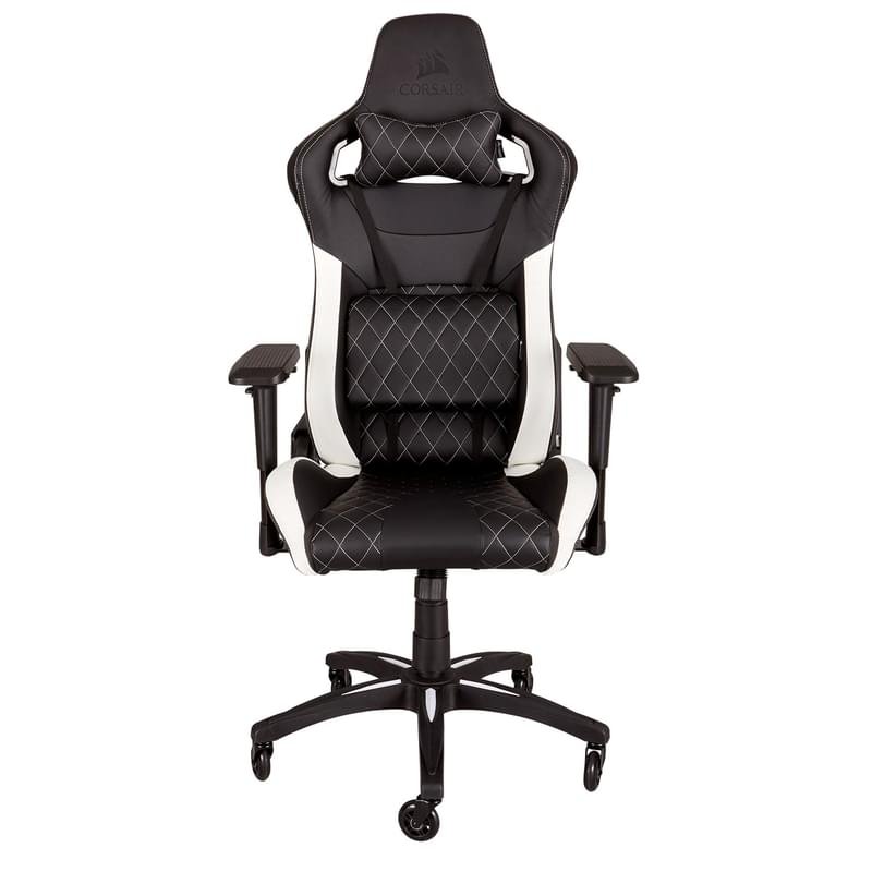 Игровое компьютерное кресло Corsair T1 Race, Black/White (CF-9010060-WW) - фото #0