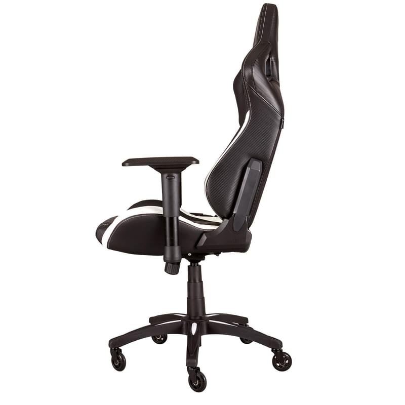Игровое компьютерное кресло Corsair T1 Race, Black/White (CF-9010060-WW) - фото #3