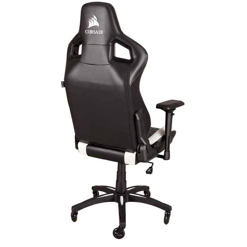 Игровое компьютерное кресло Corsair T1 Race, Black/White (CF-9010060-WW) - фото #4